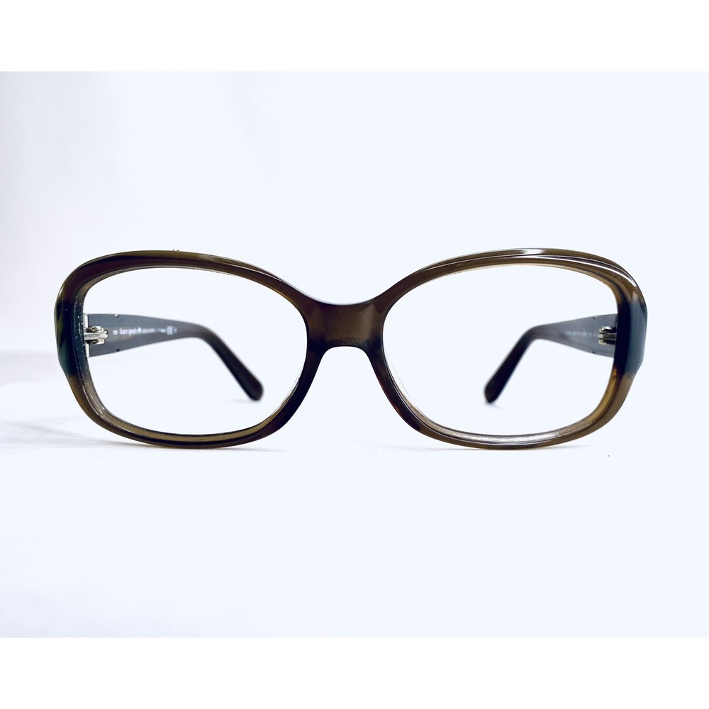 Kate Spade NY Oval Brown Clear Eyeglasses Cheyenne JEVP VW 55 15 130